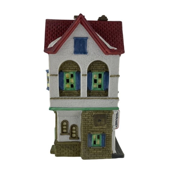 Christmas - DEPT. 56 - CORNER GROCER - Original Box - Picture 4 of 7